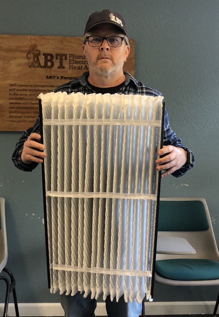 dirty air filter HVAC
