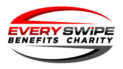 every swipe benefits charity